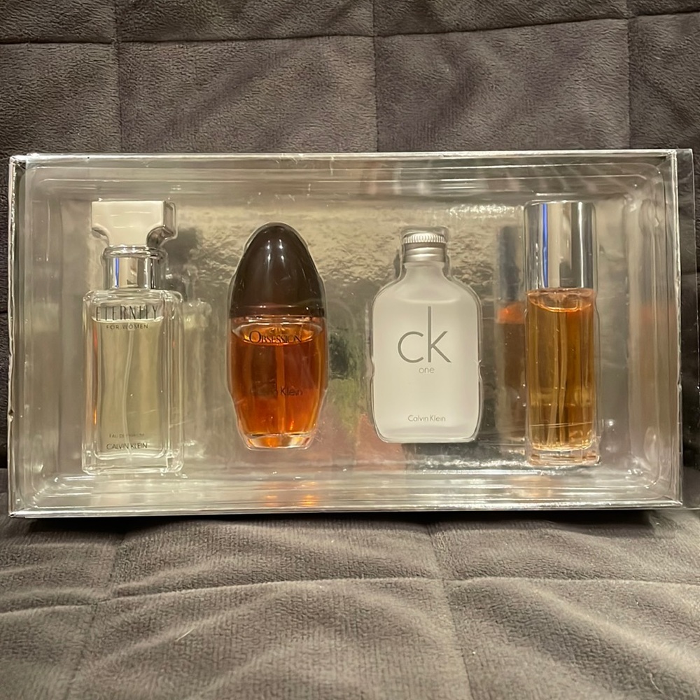 NEW Calvin Klein Womens 4 pc set Eternity, Obsession, CK One & Escape SO NICE!! - Picture 1 of 6
